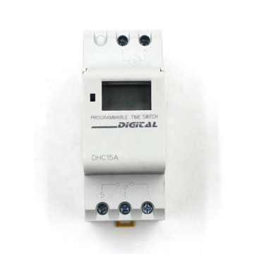 DHC-15A Digital Din Rail weekly programmable timer